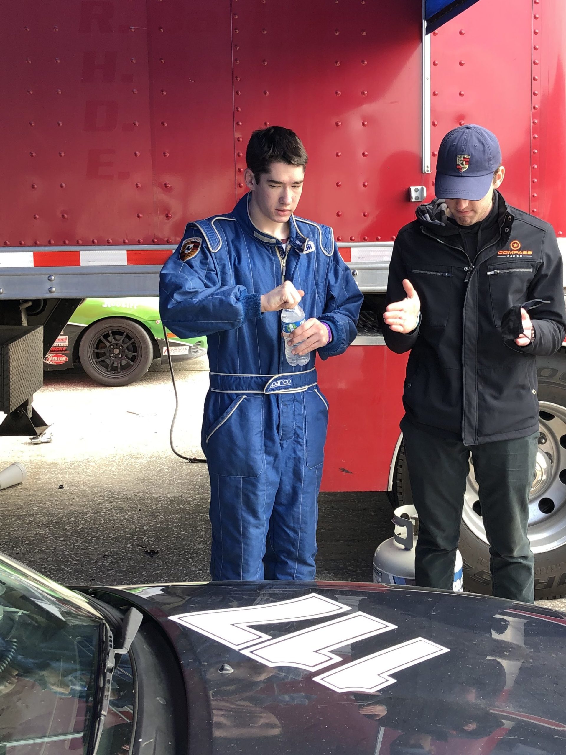 Britt Casey Jr. giving me some details